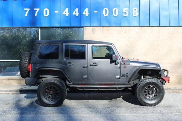 used 2017 Jeep Wrangler Unlimited car, priced at $15,999