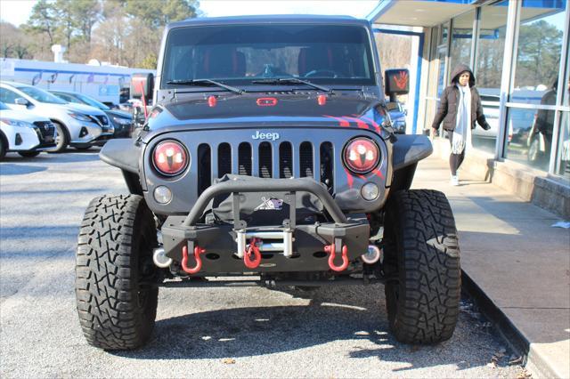 used 2017 Jeep Wrangler Unlimited car, priced at $15,999