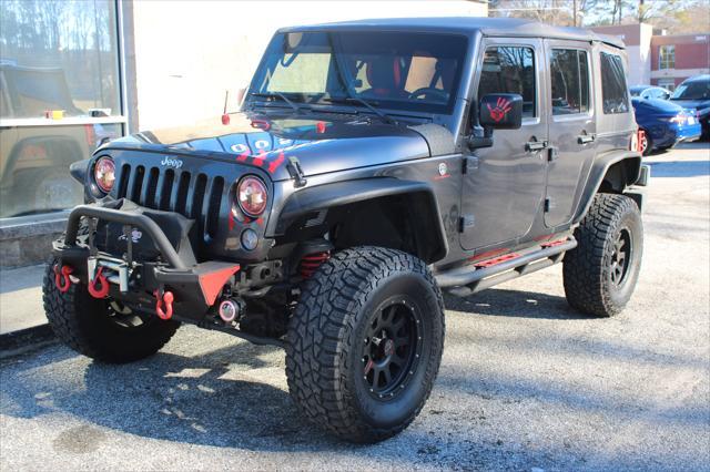 used 2017 Jeep Wrangler Unlimited car, priced at $15,999