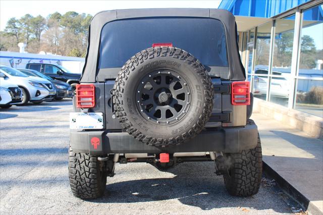 used 2017 Jeep Wrangler Unlimited car, priced at $15,999