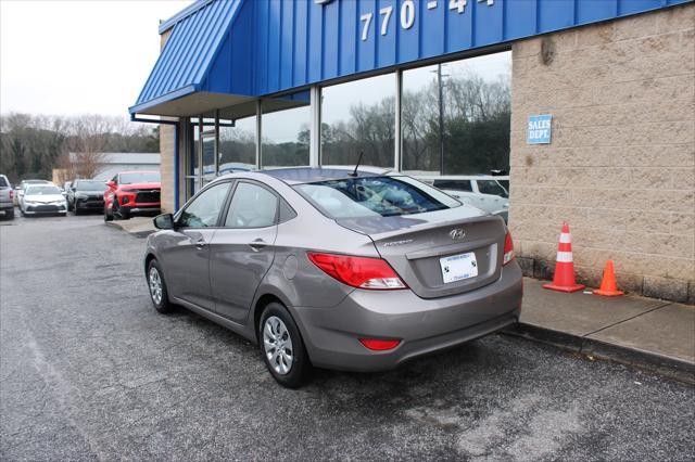 used 2017 Hyundai Accent car, priced at $7,999