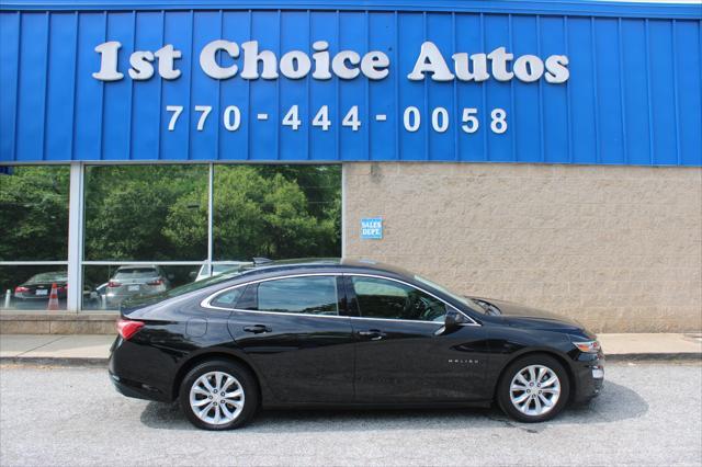 used 2021 Chevrolet Malibu car, priced at $11,999