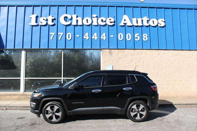 used 2018 Jeep Compass car, priced at $13,999