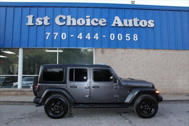 used 2020 Jeep Wrangler Unlimited car, priced at $23,999