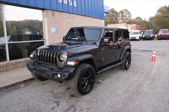 used 2020 Jeep Wrangler Unlimited car, priced at $23,999