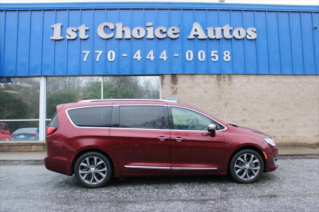 used 2017 Chrysler Pacifica car, priced at $11,999