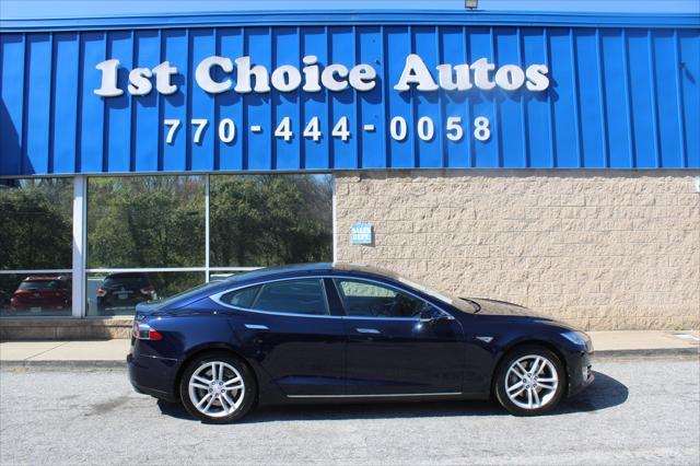 used 2014 Tesla Model S car, priced at $12,999