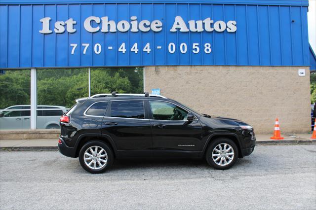 used 2015 Jeep Cherokee car, priced at $10,999