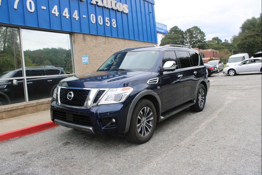 used 2020 Nissan Armada car, priced at $17,999