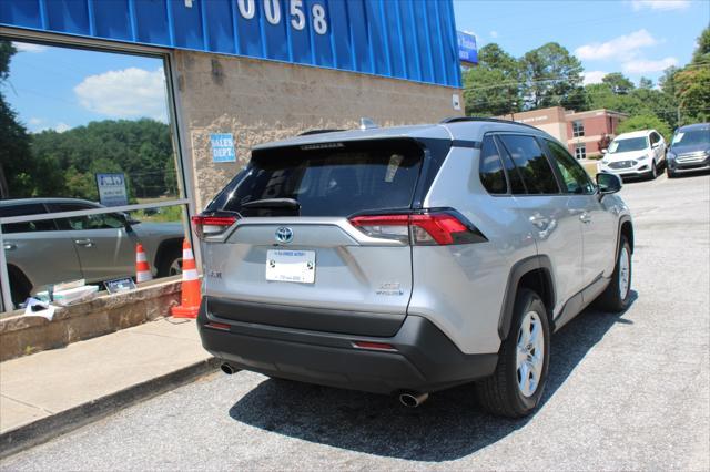 used 2020 Toyota RAV4 Hybrid car, priced at $17,500