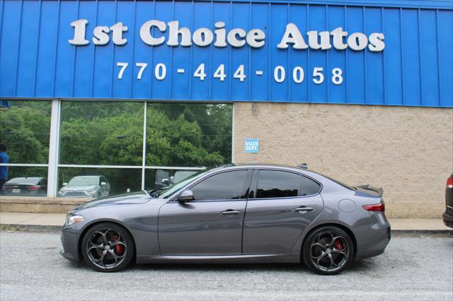 used 2017 Alfa Romeo Giulia car, priced at $14,999