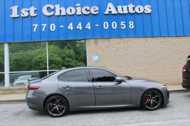 used 2017 Alfa Romeo Giulia car, priced at $14,999