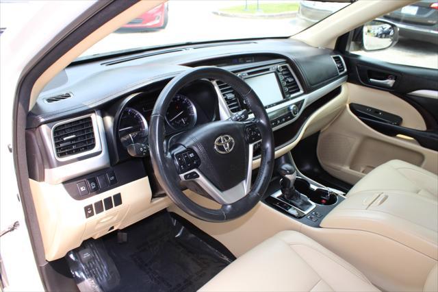 used 2017 Toyota Highlander car, priced at $18,999