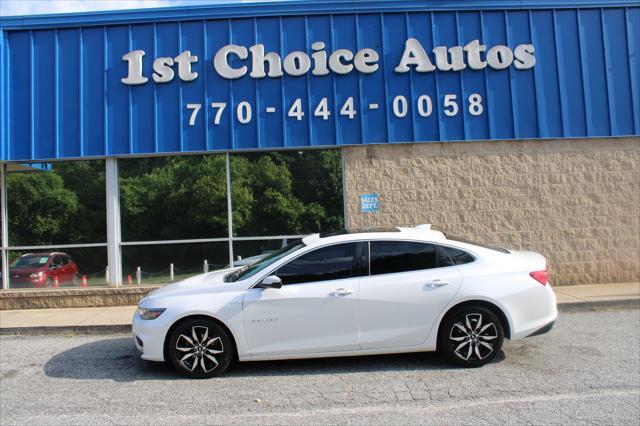 used 2018 Chevrolet Malibu car, priced at $11,999