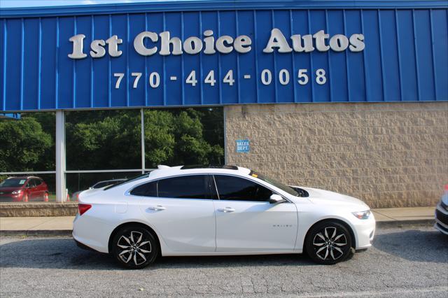 used 2018 Chevrolet Malibu car, priced at $11,999