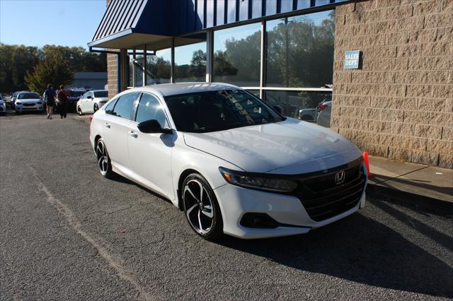 used 2021 Honda Accord car, priced at $17,999