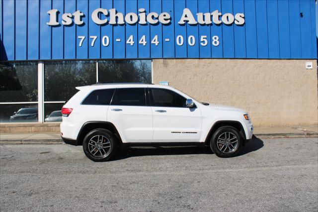 used 2017 Jeep Grand Cherokee car, priced at $13,999