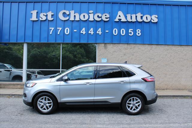 used 2021 Ford Edge car, priced at $18,999