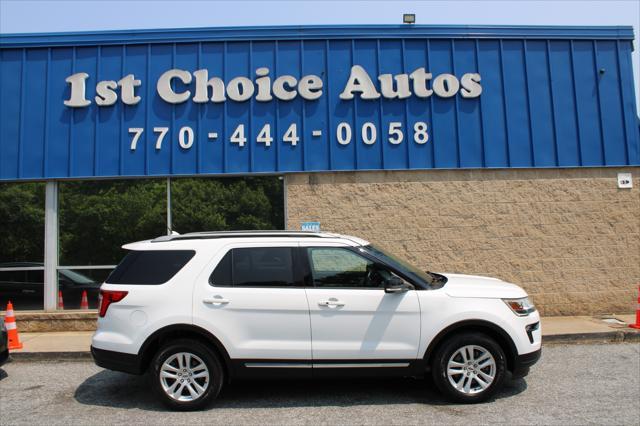 used 2018 Ford Explorer car, priced at $18,999