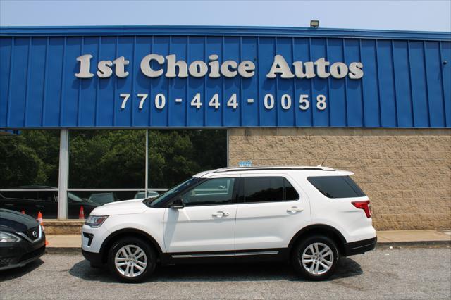 used 2018 Ford Explorer car, priced at $18,999