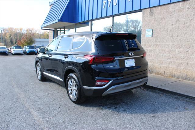 used 2020 Hyundai Santa Fe car, priced at $15,999