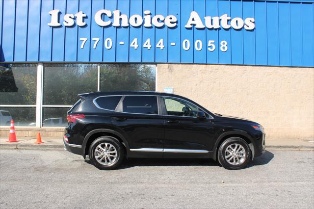 used 2020 Hyundai Santa Fe car, priced at $15,999