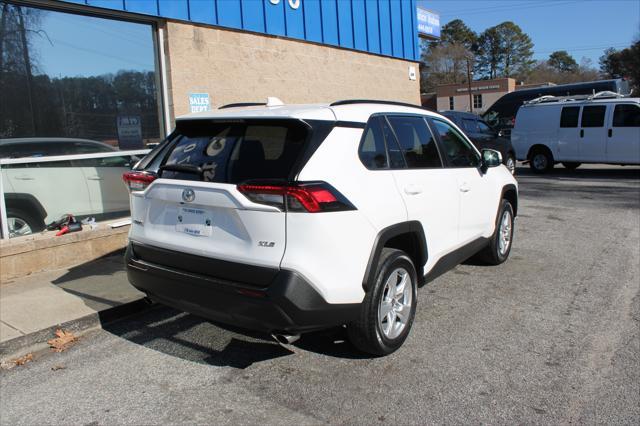 used 2021 Toyota RAV4 car, priced at $18,999