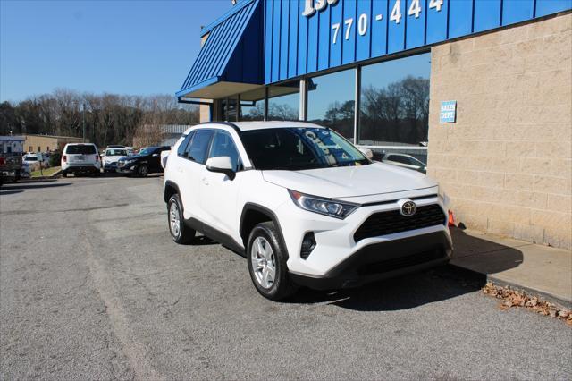 used 2021 Toyota RAV4 car, priced at $18,999