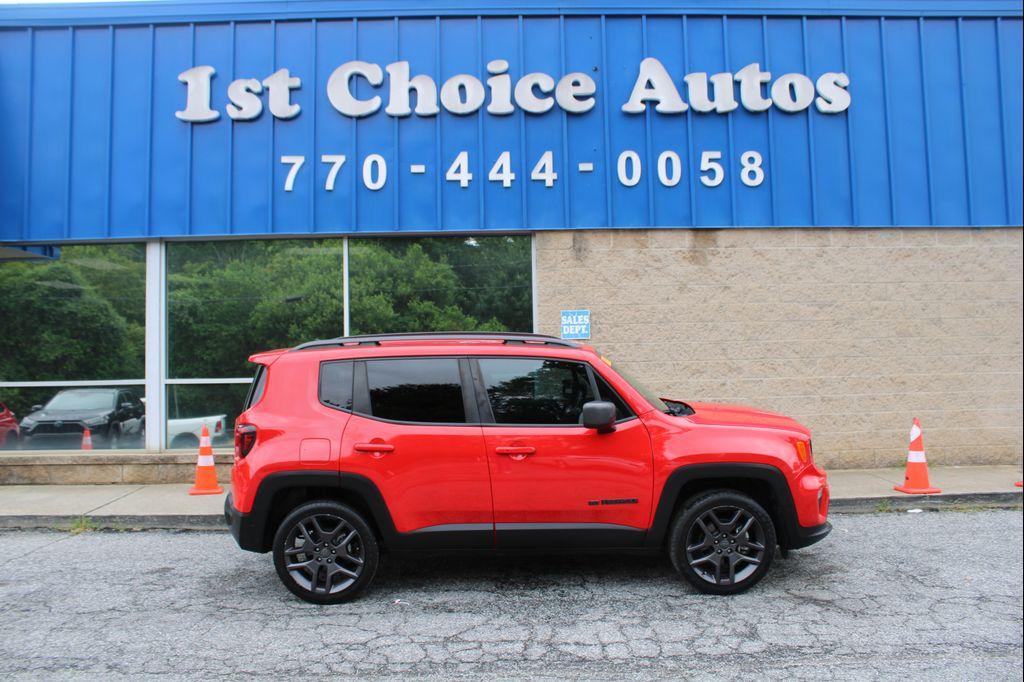 used 2021 Jeep Renegade car, priced at $15,999
