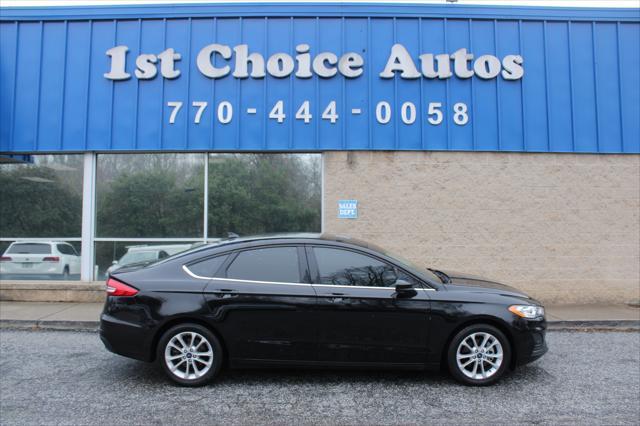 used 2020 Ford Fusion car, priced at $9,999