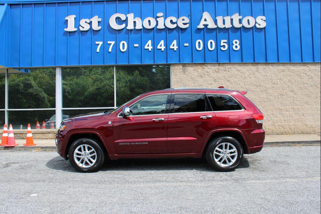 used 2017 Jeep Grand Cherokee car, priced at $15,999
