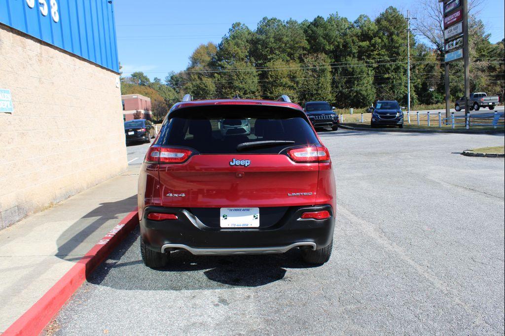used 2015 Jeep Cherokee car, priced at $7,999