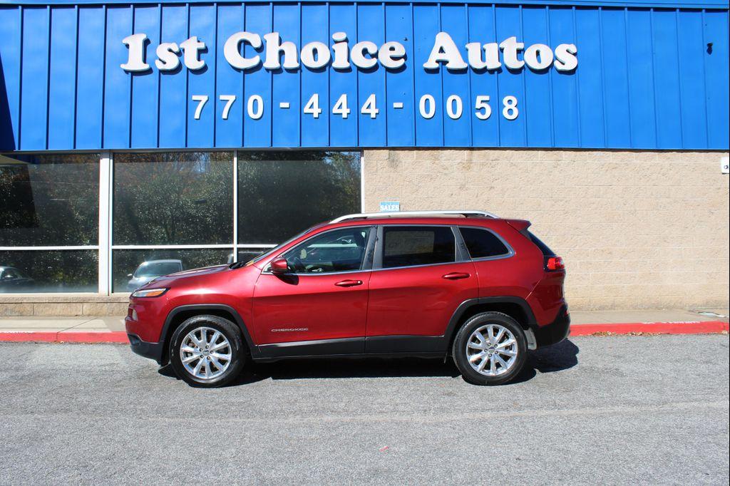 used 2015 Jeep Cherokee car, priced at $7,999