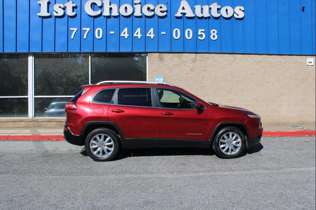 used 2015 Jeep Cherokee car, priced at $7,999