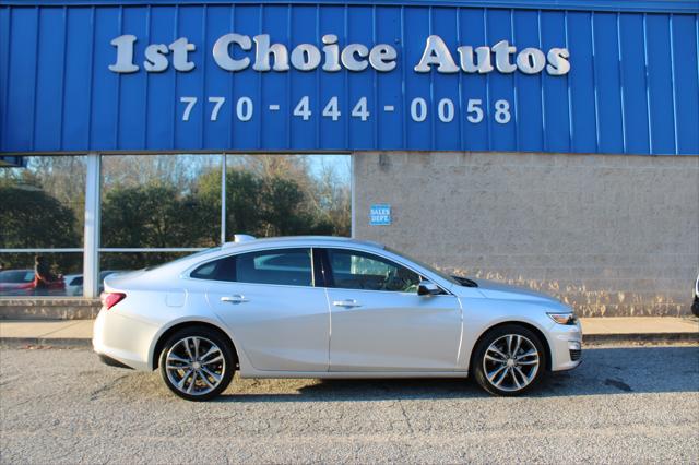 used 2021 Chevrolet Malibu car, priced at $13,999