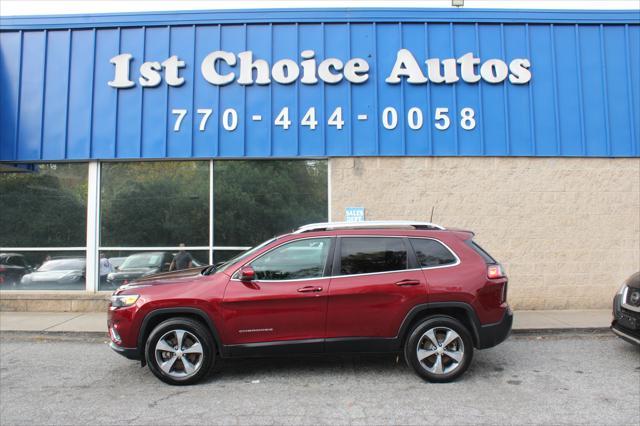 used 2019 Jeep Cherokee car, priced at $12,999