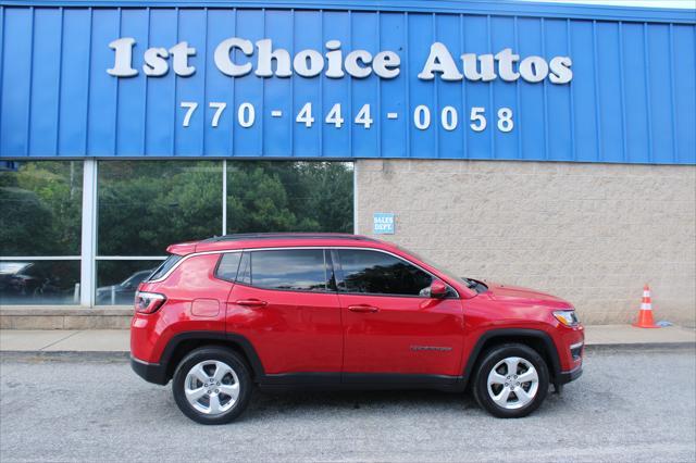 used 2018 Jeep Compass car, priced at $13,999