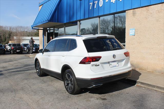 used 2018 Volkswagen Tiguan car, priced at $14,999