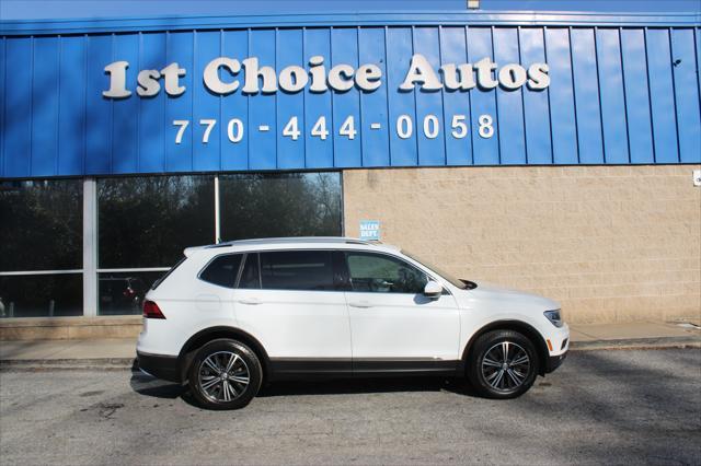 used 2018 Volkswagen Tiguan car, priced at $14,999