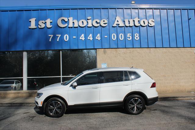 used 2018 Volkswagen Tiguan car, priced at $14,999