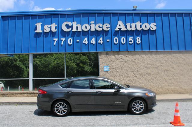used 2017 Ford Fusion Hybrid car, priced at $8,888