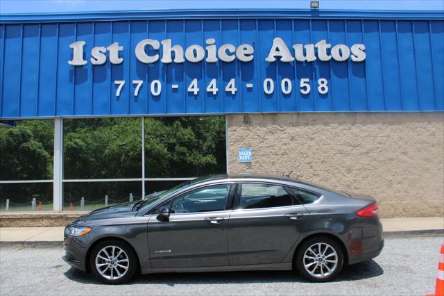 used 2017 Ford Fusion Hybrid car, priced at $8,888