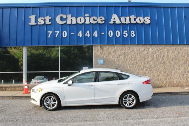 used 2018 Ford Fusion car, priced at $15,000