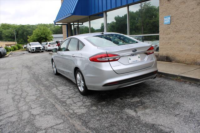 used 2018 Ford Fusion Hybrid car, priced at $8,999