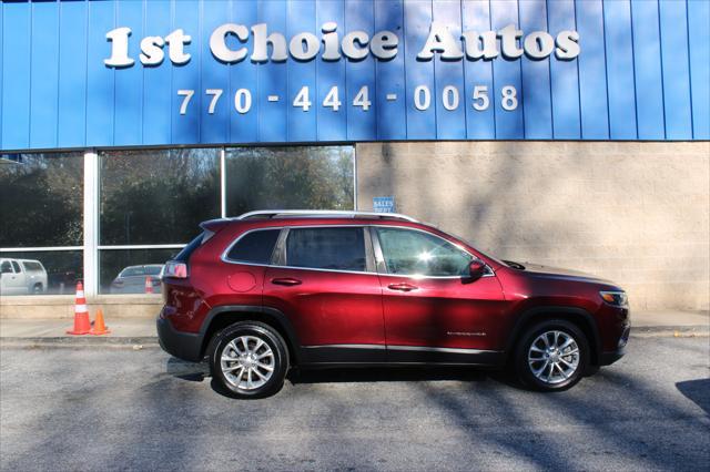 used 2019 Jeep Cherokee car, priced at $9,999