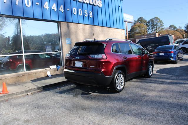 used 2019 Jeep Cherokee car, priced at $9,999