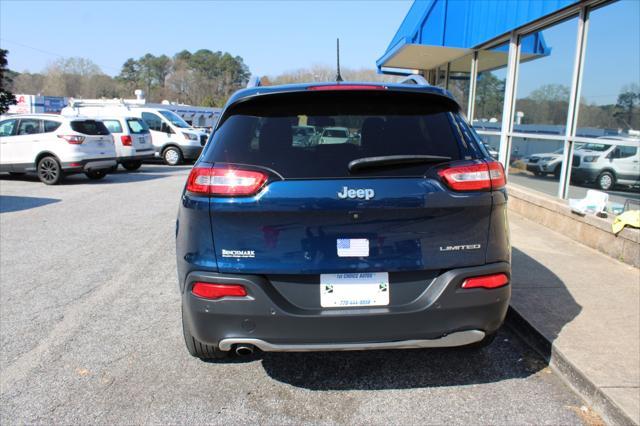 used 2018 Jeep Cherokee car, priced at $13,999