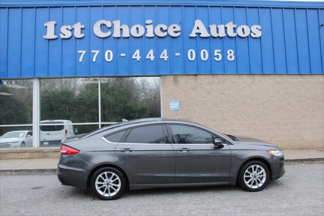 used 2020 Ford Fusion car, priced at $10,999