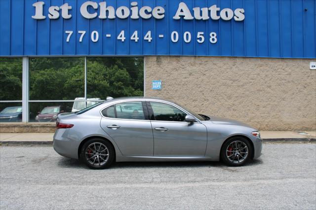 used 2018 Alfa Romeo Giulia car, priced at $16,999
