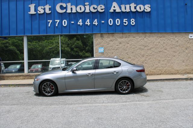used 2018 Alfa Romeo Giulia car, priced at $16,999